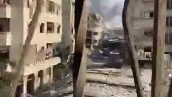 حملات توپخانه ارتش اسرائیل به شرق شهر غزه - اسپوتنیک افغانستان  