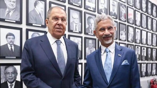 سرگئی لاوروف در مسکو با سوبرامانیام جایشانکار، همتای هندی خود، دیدار و گفتگو کرد - اسپوتنیک افغانستان  