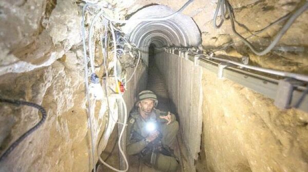 شناسایی تونلی برای نگداری اسیران در منطقه رفح شناسایی تونلی برای نگداری اسیران در منطقه رفح - اسپوتنیک افغانستان