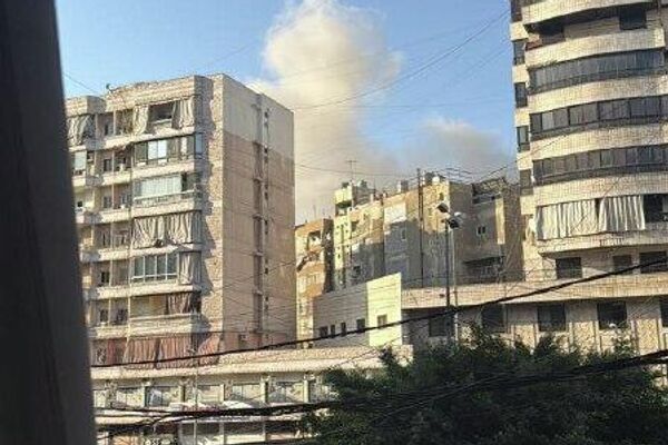 حمله هوایی اسرائیل به حومه جنوبی بیروت - اسپوتنیک افغانستان  