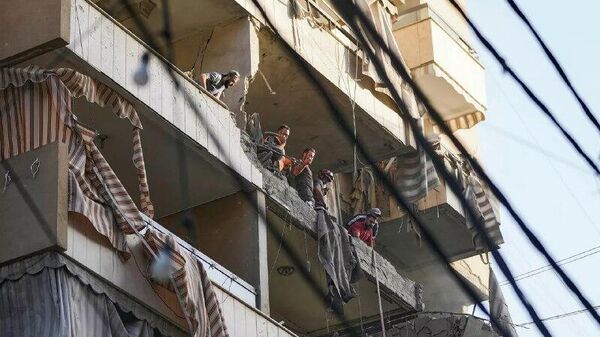 در حمله اسرائیل به حومه جنوبی بیروت، پنج نفر کشته و 28 نفر زخمی شدند - اسپوتنیک افغانستان  