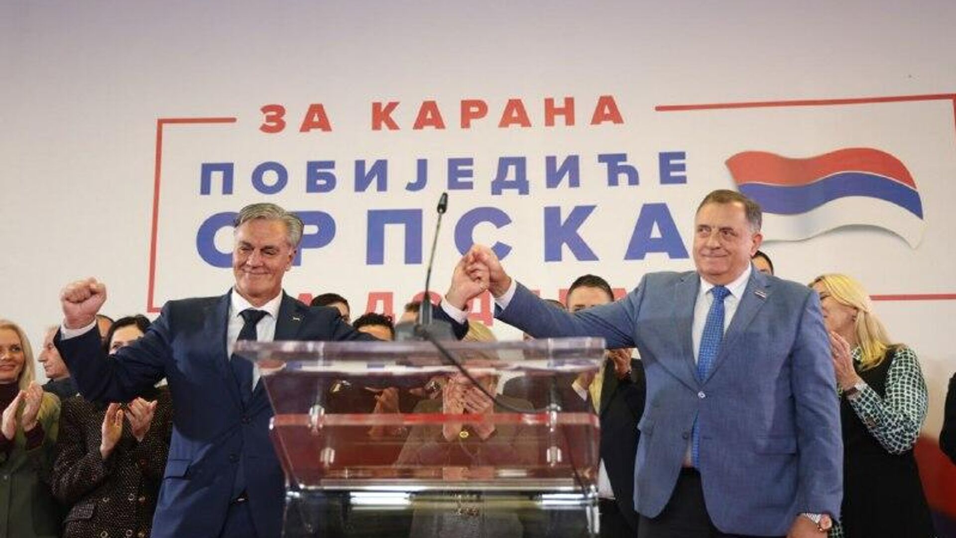 دودیک پیروزی در انتخابات ریاست جمهوری صربسکا را اعلام کرد دودیک پیروزی در انتخابات ریاست جمهوری صربسکا را اعلام کرد - اسپوتنیک افغانستان , 1920, 24.11.2025