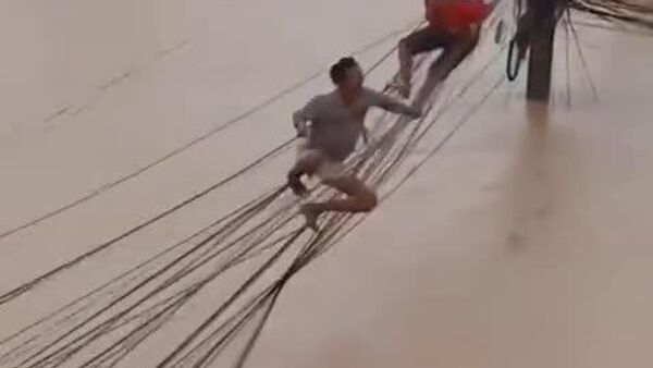 سیل شدید در جنوب تایلند خانه‌ها را زیر آب برد - اسپوتنیک افغانستان  