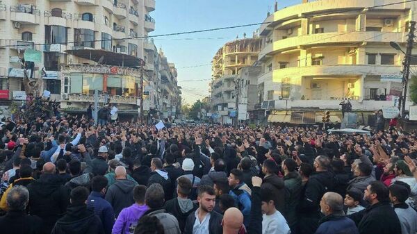 احتجاجات واسعة في الساحل السوري - اسپوتنیک افغانستان  