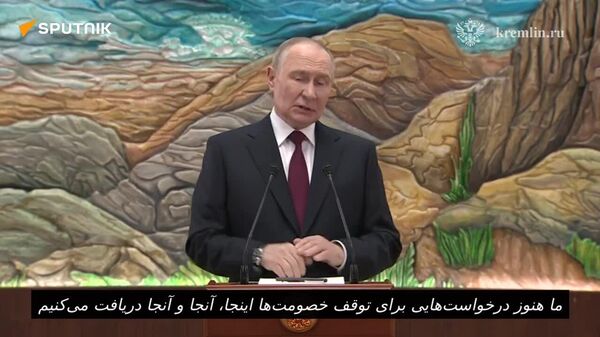 پوتین اگر نیروهای اوکراینی از سرزمین‌هایی که اشغال کرده عقب‌نشینی نکنند،با زور اسلحه وادار به این کار خواهند شد - اسپوتنیک افغانستان  
