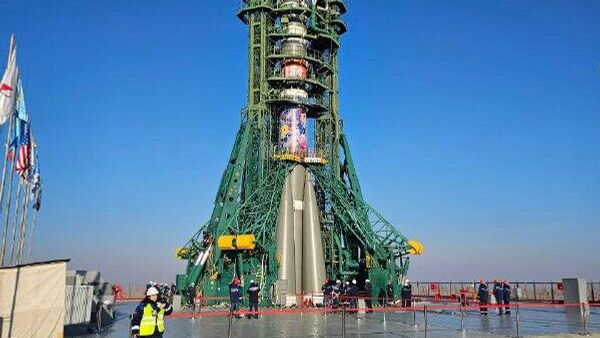 فضاپیمای سایوز MS-28 خدمه جدیدی را به ایستگاه فضایی بین‌المللی (ISS) انتقال داد - اسپوتنیک افغانستان  