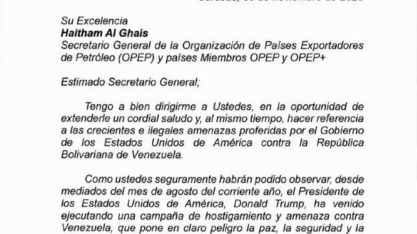 ونزوئلا تلاش‌های آمریکا برای «مصادره» نفت خام ونزوئلا را پیش از اوپک و اوپک پلاس محکوم کرد - اسپوتنیک افغانستان  