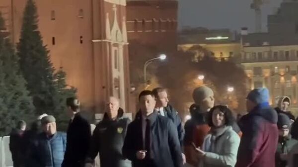 قدم‌زنی دیمیتریف و ویتکاف در میدان سرخ پیش از دیدار در کرملین - اسپوتنیک افغانستان  