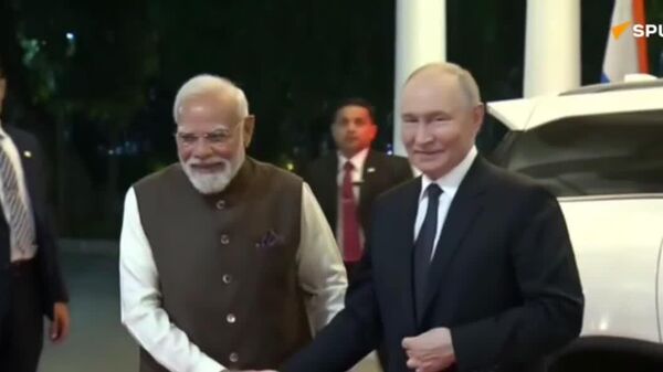 بخش غیررسمی دیدار پوتین و مودی آغاز شد - اسپوتنیک افغانستان  
