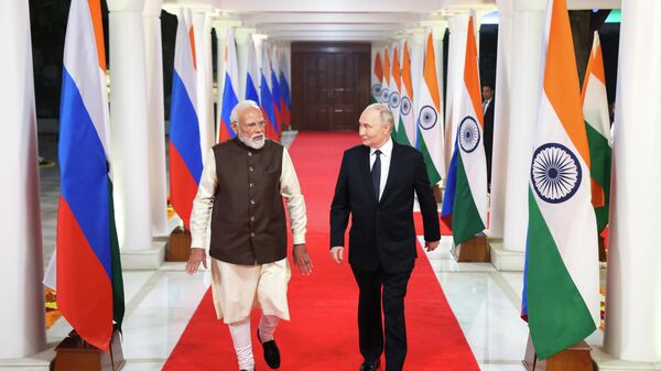 Государственный визит президента РФ Владимира Путина в Индию - اسپوتنیک افغانستان  