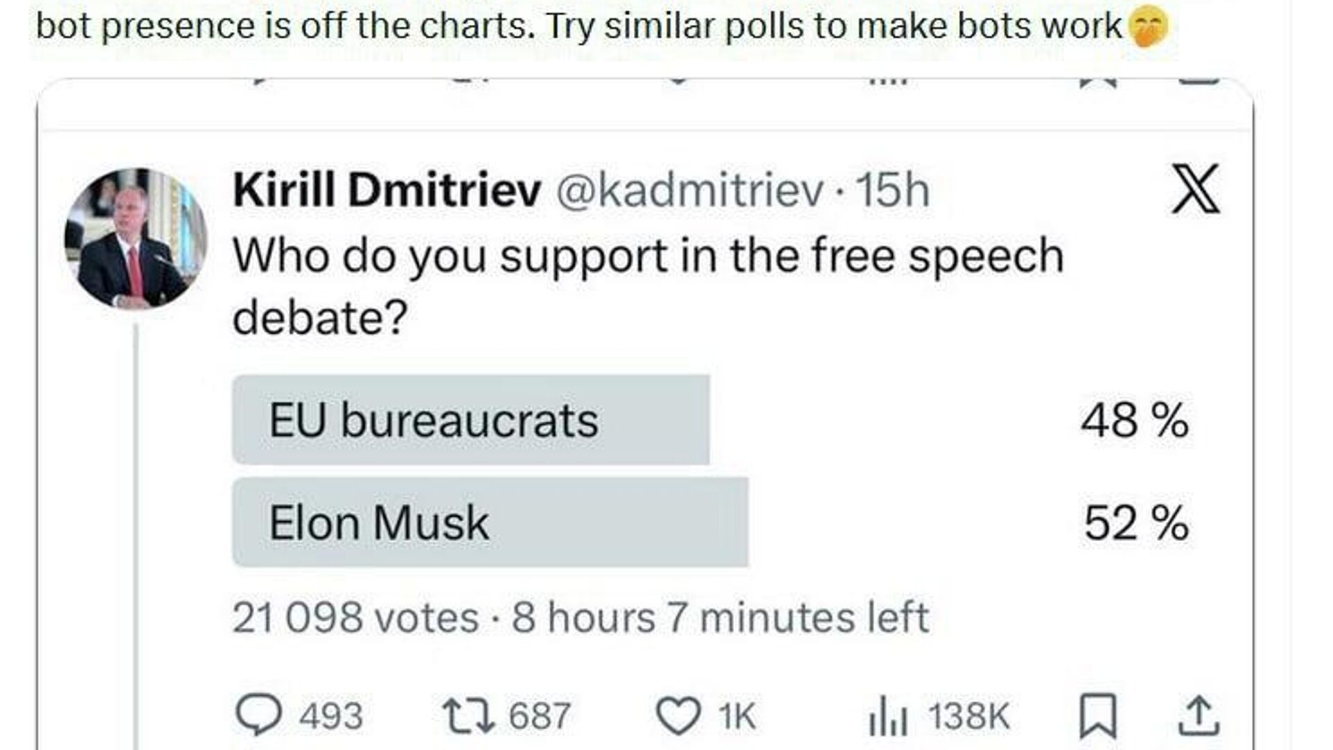 نماینده پوتین: آیا اتحادیه اروپای وحشتزده آزادی بیان را در ایکس خفه میکند؟ نماینده پوتین: آیا اتحادیه اروپای وحشتزده آزادی بیان را در ایکس خفه میکند؟ - اسپوتنیک افغانستان , 1920, 07.12.2025