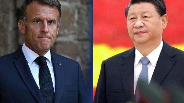 مکرون چین را با تعرفه‌های اتحادیه اروپا تهدید می‌کند - بدون اینکه بداند واقعاً چه کسی متضرر می‌شود - اسپوتنیک افغانستان  