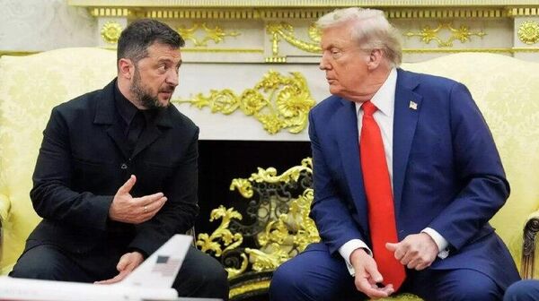 ترامپ از اینکه زلنسکی پیشنهاد امریکا را نخوانده ناامید شده است - اسپوتنیک افغانستان  