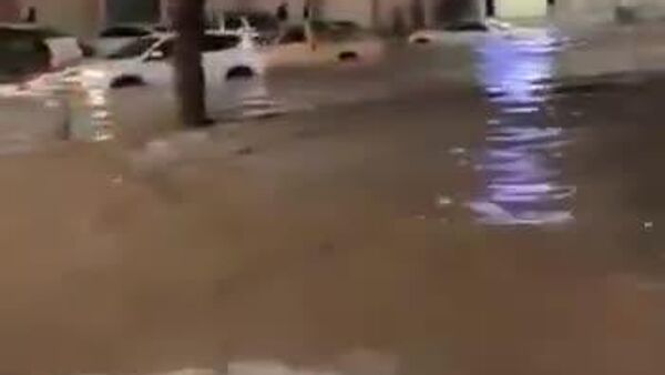 ادامه بارش شدید و بی‌سابقه باران در عربستان سعودی - اسپوتنیک افغانستان  