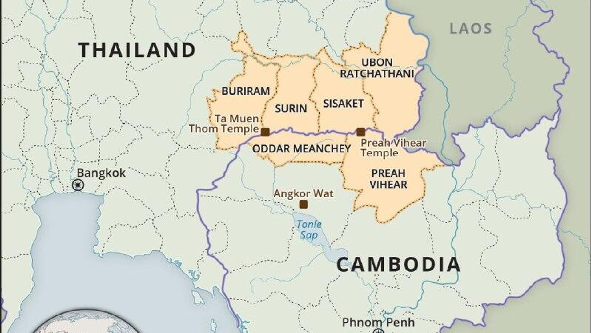 آغاز عملیات مرزی تایلند در برابر کامبوج آغاز عملیات مرزی تایلند در برابر کامبوج - اسپوتنیک افغانستان , 1920, 10.12.2025