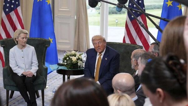 رسانه‌های غربی: اروپا نگران است که ترامپ، این اتحادیه و اوکراین را به مانع‌تراشی در مسیر توافق متهم کند - اسپوتنیک افغانستان  