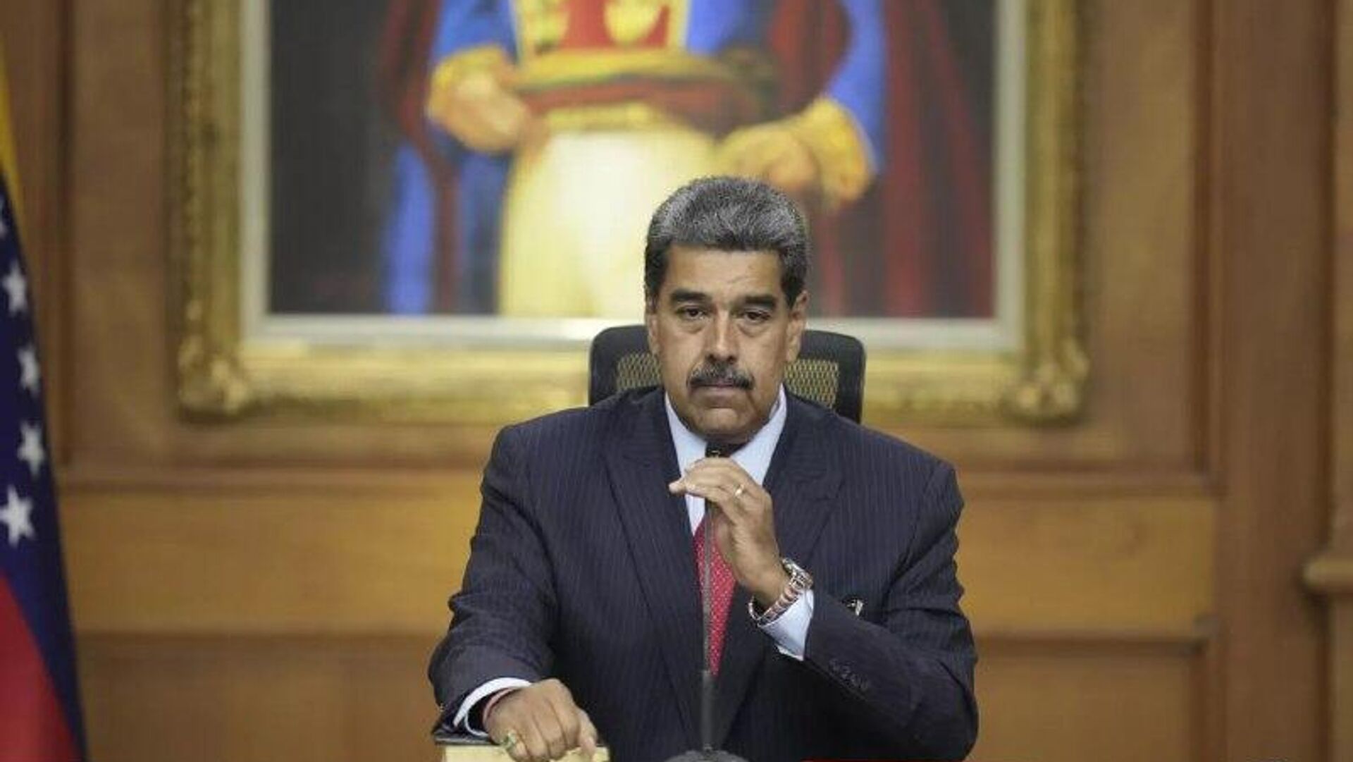 رسانه: توقیف بزرگترین نفتکش ونزوئلا «مرحله جدیدی از کارزار فشار ترامپ بر مادورو» است رسانه: توقیف بزرگترین نفتکش ونزوئلا «مرحله جدیدی از کارزار فشار ترامپ بر مادورو» است - اسپوتنیک افغانستان , 1920, 12.12.2025