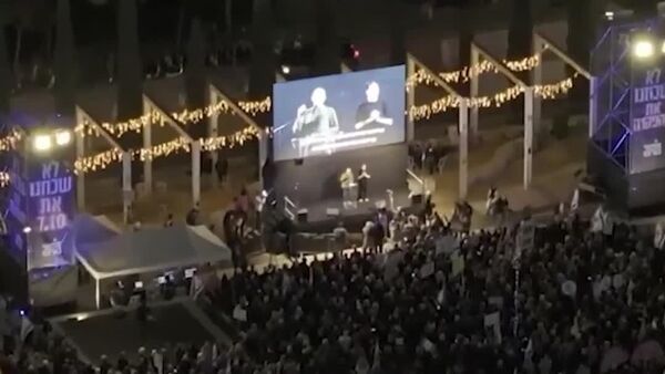 تظاهرات مردم اسرائیل علیه درخواست عفو نتانیاهو - اسپوتنیک افغانستان  