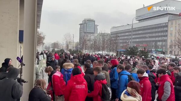 مراسم بزرگداشت از خبرنگاران کشته شده در مسکو و دونتسک - اسپوتنیک افغانستان  
