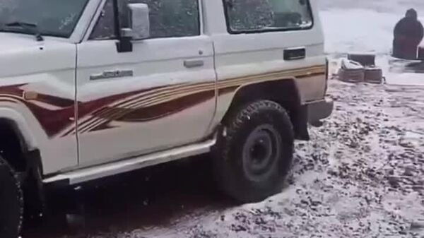 مناطق مرتفع عربستان سعودی از بارش برف سفیدپوش شد - اسپوتنیک افغانستان  