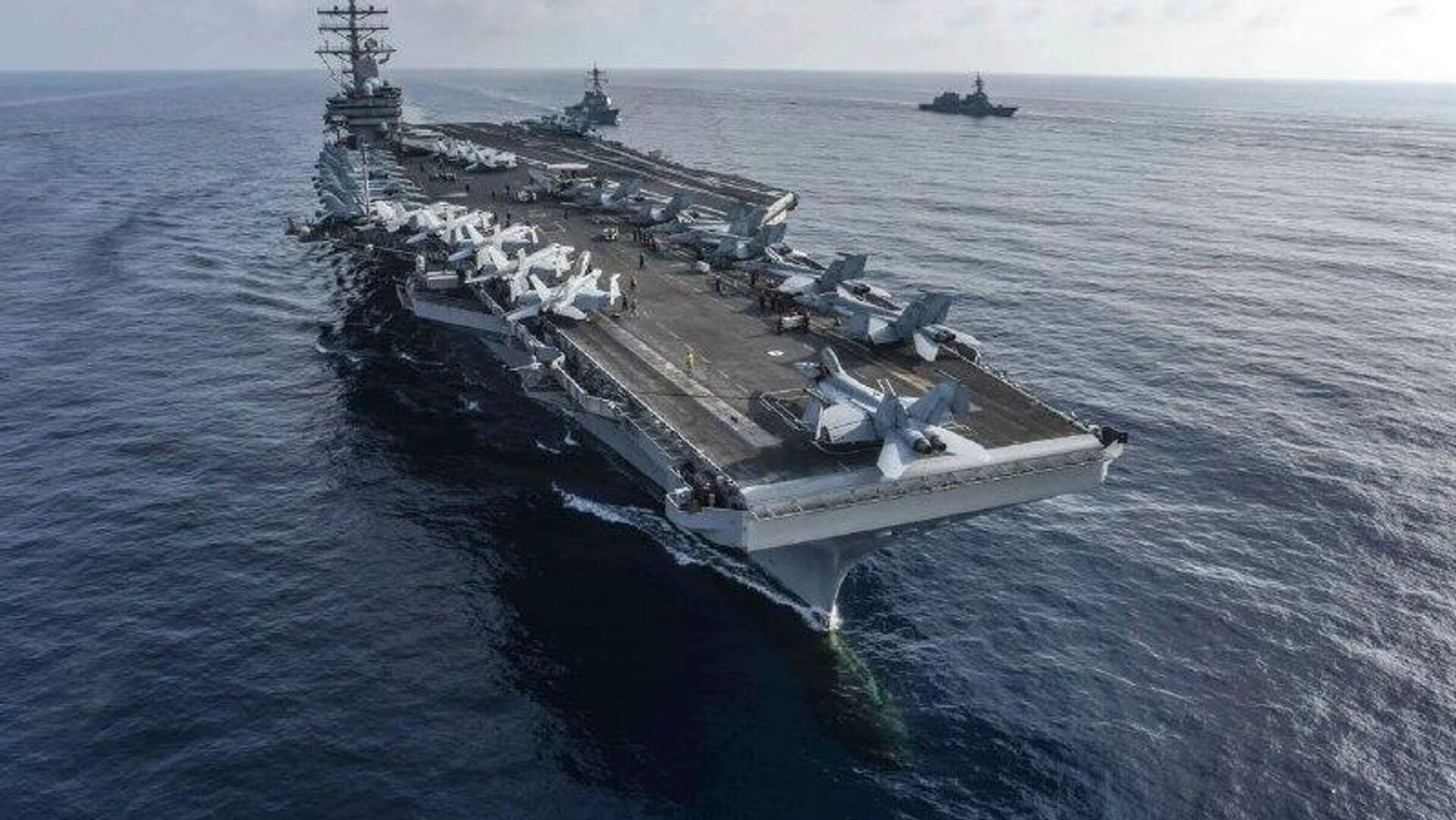 گشتزنی جنگندههای آمریکایی بر فراز خلیج ونزوئلا گشتزنی جنگندههای آمریکایی بر فراز خلیج ونزوئلا - اسپوتنیک افغانستان , 1920, 18.12.2025