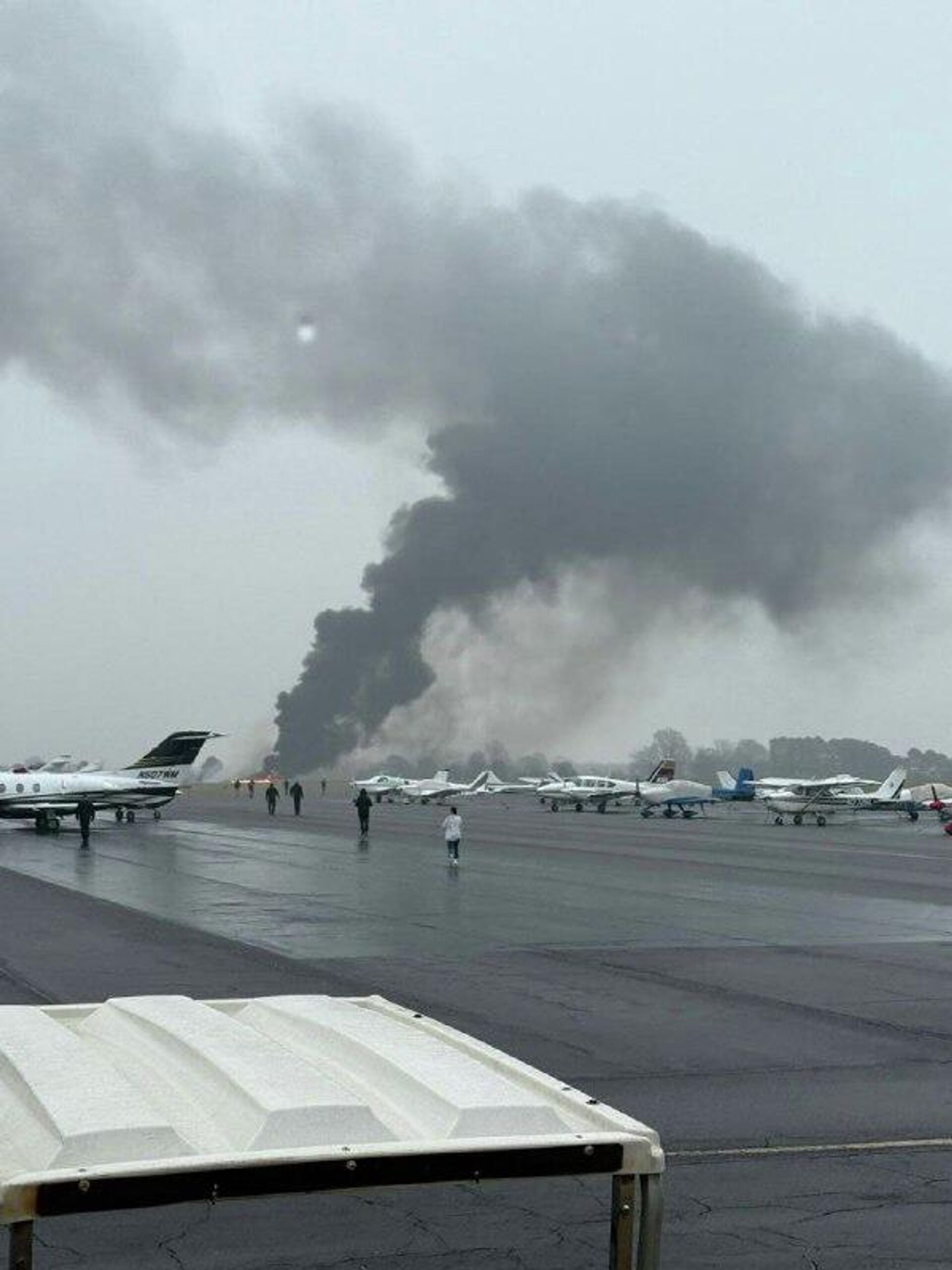 سقوط یک هواپیمای شخصی در فرودگاه استیتسویل در آمریکا - اسپوتنیک افغانستان  , 1920, 18.12.2025