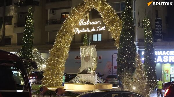 جشن کریسمس در شهر بترون لبنان - اسپوتنیک افغانستان  