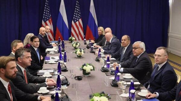 دیدار لاوروف و روبیو در نیویورک به پایان رسید - اسپوتنیک افغانستان  