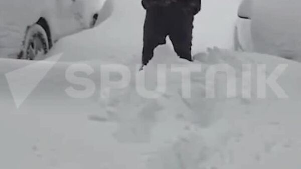 برف برای دومین روز متوالی کامچاتکای روسیه سفیدپوش کرده است - اسپوتنیک افغانستان  