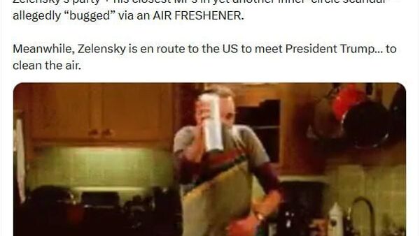 کنایه دمیتریف درباره سفر زلنسکی به امریکا: این سفر برای پاک‌سازی فضا است - اسپوتنیک افغانستان  