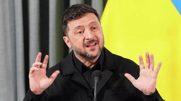 رسانه: پس از عزیمت زلنسکی به آمریکا رسوایی فساد در اوکراین فاش شد - اسپوتنیک افغانستان  