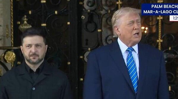 ترامپ با زلنسکی، در مار-ا-لاگو دیدار کرد - اسپوتنیک افغانستان  
