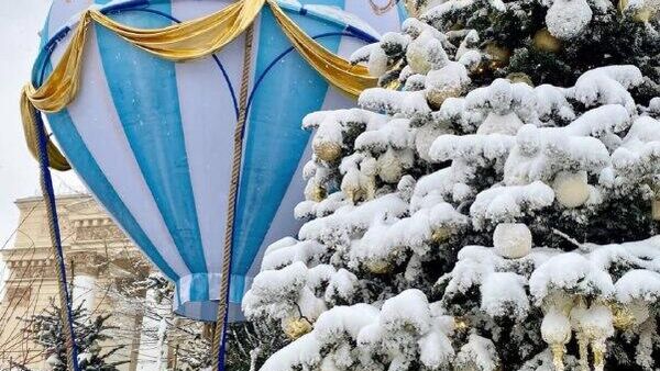 نگاره های از خودنمایی افسانه برفی در کنار تئاتر بولشوی مسکو - اسپوتنیک افغانستان  