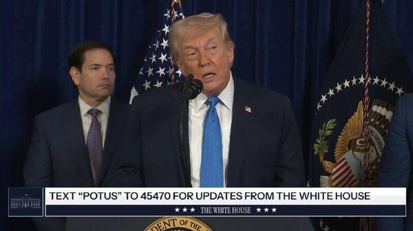 ترامپ: بزرگترین عملیات از جنگ جهانی دوم تاکنون؛ هدف «بازیابی عدالت» و نگهبانی از ساختارهای هسته‌ای بود - اسپوتنیک افغانستان  