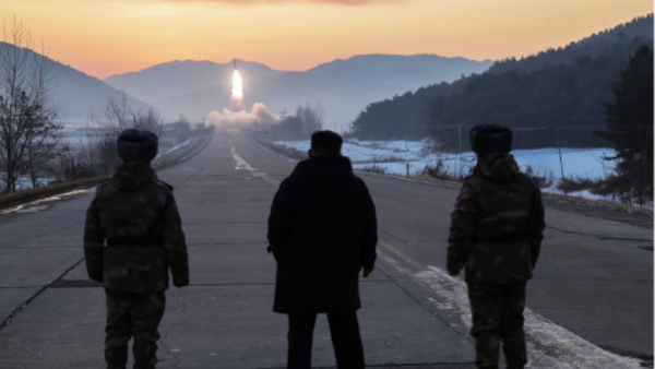 朝鲜进行高超音速导弹发射训练 - اسپوتنیک افغانستان  