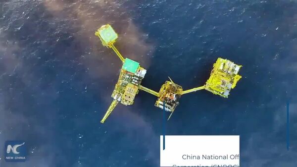 رکورد استخراج نفت و گاز در یکی از معادن دریایی در چین - اسپوتنیک افغانستان  