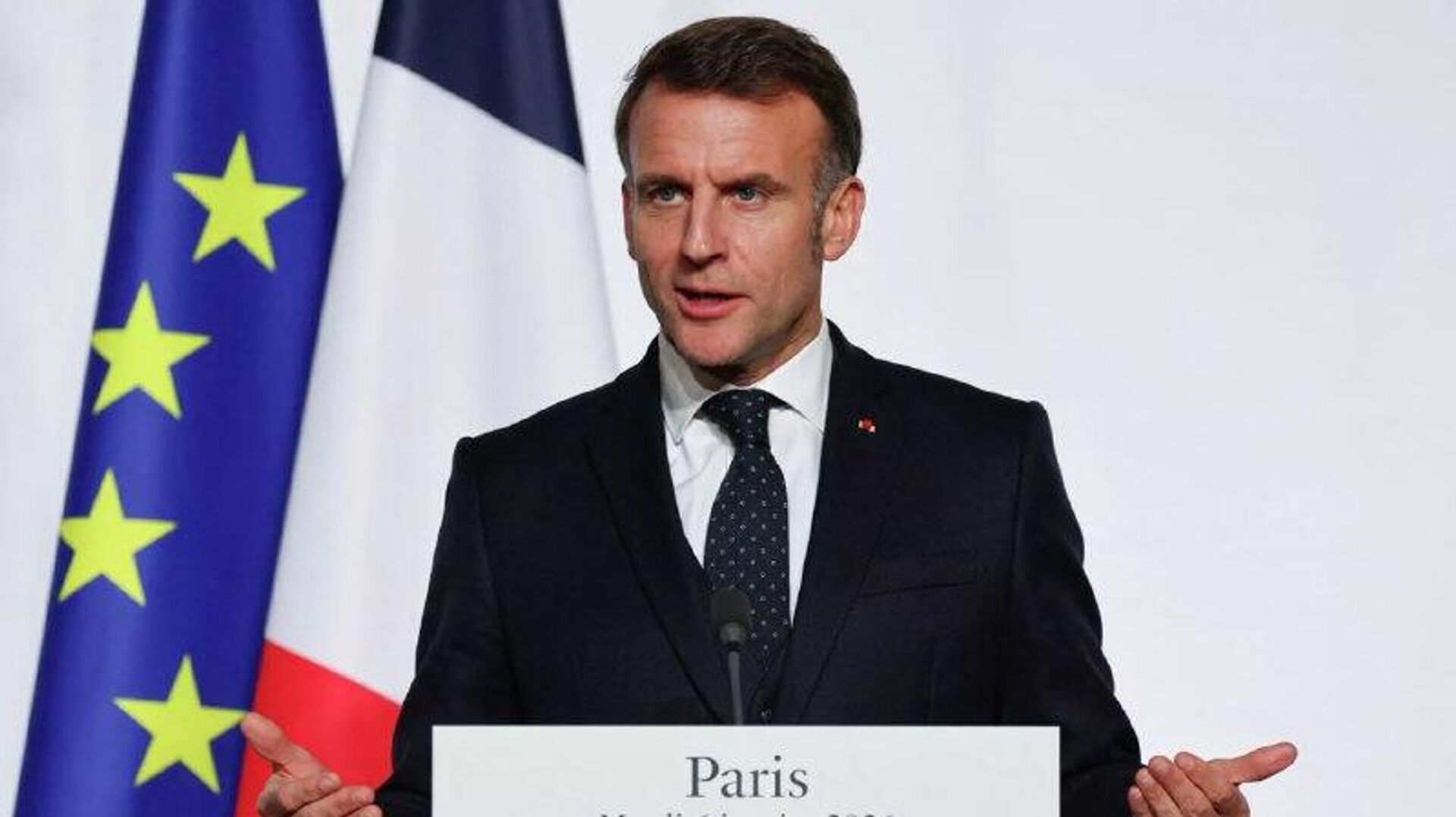 مکرون: ایالات از متحدان خود «فاصله» میگیرد مکرون: ایالات از متحدان خود «فاصله» میگیرد - اسپوتنیک افغانستان , 1920, 08.01.2026