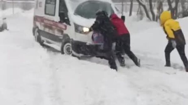 بارش برف تاریخی در مسکو - اسپوتنیک افغانستان  