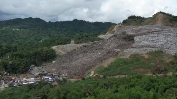 لغزش‌ زمین در محل دفن زباله در فیلیپین فاجعه آفرید - اسپوتنیک افغانستان  