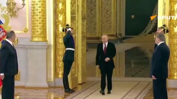 پوتین استوارنامه 34 سفیر خارجی تازه وارد را در کرملین می‌پذیرد - اسپوتنیک افغانستان  