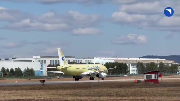 هواپیمای در کل ساخت درون روسیه (سوپر جت-100) به زودی راهی هند می‌شود - اسپوتنیک افغانستان  