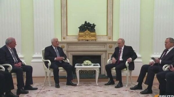 نکات اصلی اظهارات پوتین در دیدار با محمود عباس - اسپوتنیک افغانستان  