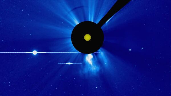 انفجار دوگانه بزرگ در پشت خورشید؛ نگاهی به تأثیرها و چشم‌انداز رصد از زمین - اسپوتنیک افغانستان  