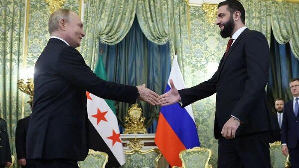 مذاکرات پوتین و رهبر سوریه در کرملین آغاز شد - اسپوتنیک افغانستان  