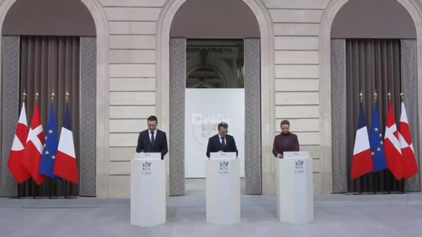 مکرون بار دیگر با عینک آفتابی در ملاء عام ظاهر شد - اسپوتنیک افغانستان  