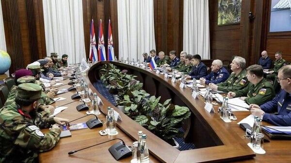 وزارت دفاع روسیه از برگزاری مشورت‌ها میان معاونان نهادهای نظامی روسیه و افغانستان در مسکو خبر داد - اسپوتنیک افغانستان  