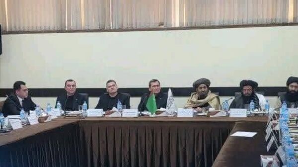 دیدار ملا برادر و معاون نخست وزیر ترکمنستان در هرات - اسپوتنیک افغانستان  