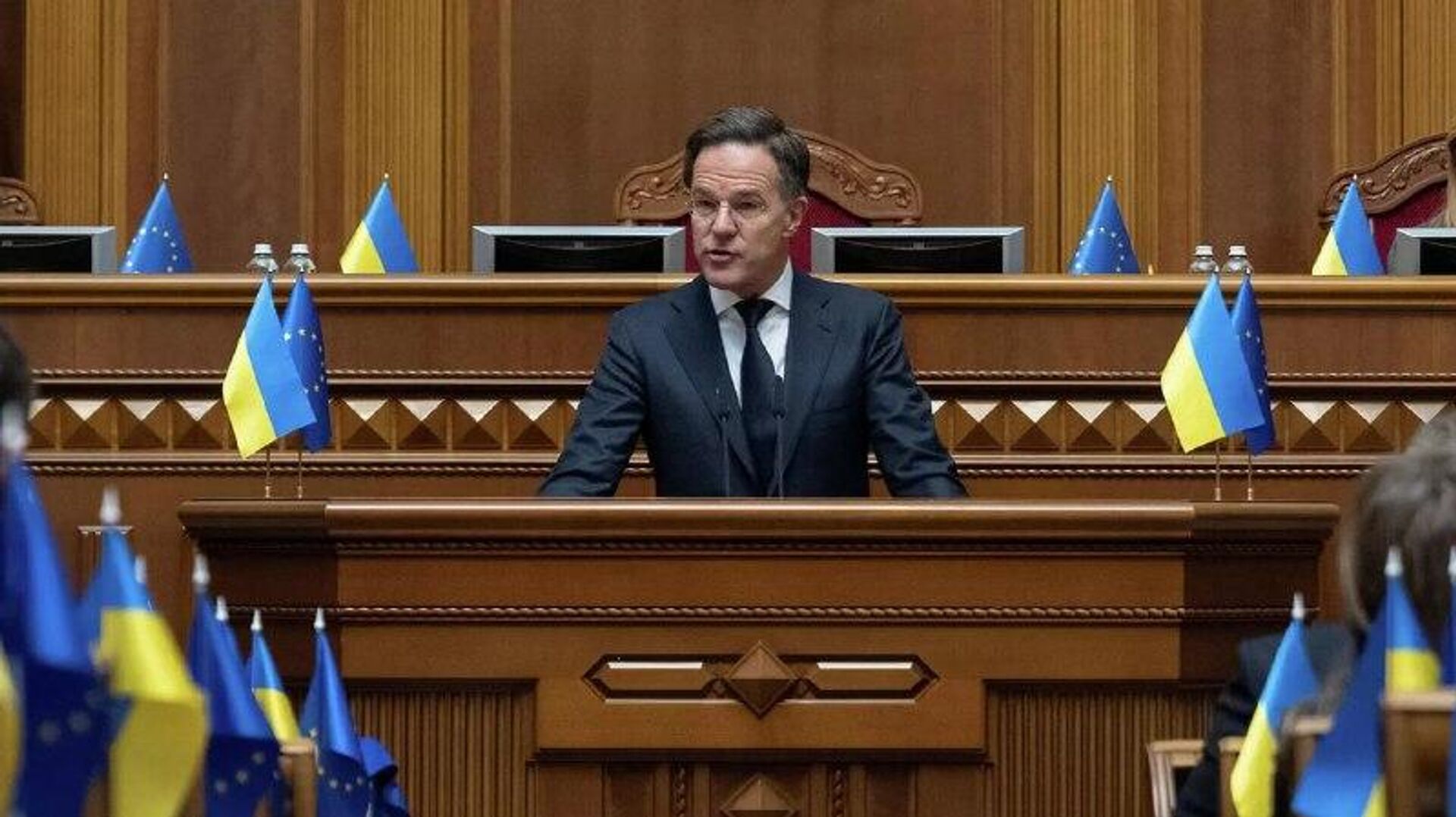 دبیرکل ناتو تأکید کرد که نیروهای ناتو بلافاصله پس از انعقاد صلح در اوکراین حضور خواهند یافت دبیرکل ناتو تأکید کرد که نیروهای ناتو بلافاصله پس از انعقاد صلح در اوکراین حضور خواهند یافت - اسپوتنیک افغانستان , 1920, 03.02.2026