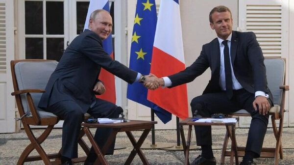 ماکرون از آمادگی فرانسه برای تماس با پوتین در سطح کارشناسی خبر داد - اسپوتنیک افغانستان  