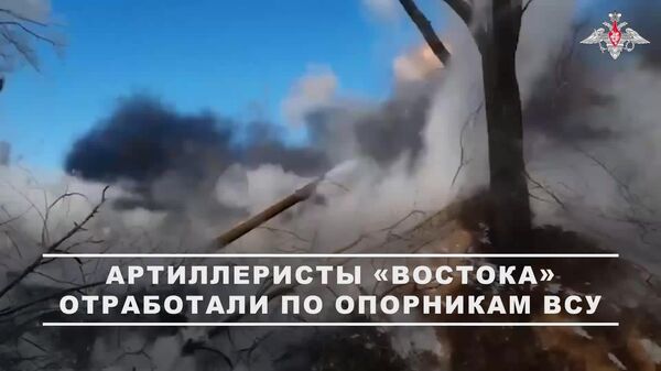 نابودی کامل جایگاه‌های دفاعی و نیروهای اوکراین با آتش دقیق توپخانه روسیه در زاپروژیا - اسپوتنیک افغانستان  